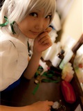 cosplay美女套图 c77 Sakuya Izayoi　白丝假发扮相(1)(37)